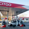 Trạm bán xăng chi nhánh Citgo của Tập đoàn Dầu khí quốc gia Venezuela (PDVSA) ở Washington, DC, ngày 31/1/2019. (Ảnh: AFP/TTXVN)