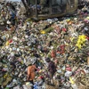 Một bãi rác thải ở Bekasi, Indonesia. (Ảnh: AFP/TTXVN)