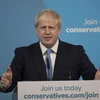 Ông Boris Johnson phát biểu tại London, Anh ngày 23/7/2019, sau khi được bầu làm Chủ tịch đảng Bảo thủ. (Ảnh: THX/TTXVN)