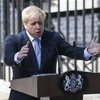 Tân Thủ tướng Anh Boris Johnson phát biểu tại thủ đô London ngày 24/7/2019. (Ảnh: THX/TTXVN)