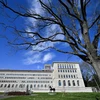Trụ sở Tổ chức Thương mại thế giới (WTO) tại Geneva, Thụy Sĩ. (Ảnh: AFP/ TTXVN)