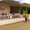 Bên ngoài Bệnh viện Goroka.(Nguồn: emtv.com.pg)