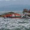 Hiện trường vụ chìm phà ở miền Trung Philippines ngày 3/8/2019. (Ảnh: AP/TTXVN)