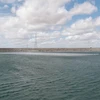 Nhà máy điên Mặt Trời nổi trên mặt nước thủy điện Sobradinho. (Nguồn: agenciabrasil.ebc.com.br) 