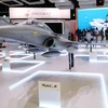 Mẫu máy bay Dassault Rafale được trưng bày tại Triển lãm hàng không quốc tế Paris ở sân bay Le Bourget, gần Paris, Pháp ngày 17/6/2019. (Ảnh: THX/TTXVN)