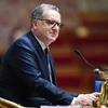 Chủ tịch Quốc hội Pháp Richard Ferrand tại một phiên họp ở Paris ngày 10/9/2019. (Ảnh: AFP/TTXVN)
