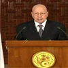 Tổng thống Algeria tạm quyền Abdelkader Bensalah. (Ảnh: AFP/TTXVN)