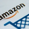 Biểu tượng của tập đoàn bán lẻ trên mạng Amazon. (Ảnh: AFP/TTXVN)