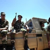 Binh sỹ quân đội Algeria tại thành phố Tindouf. (Ảnh: AFP/TTXVN)