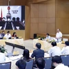 Thủ tướng Nguyễn Xuân Phúc chủ trì Hội nghị trực tuyến toàn quốc về thúc đẩy phân bổ và giải ngân vốn đầu tư công năm 2019. (Ảnh: Thống Nhất/TTXVN)