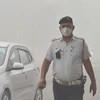 Khói mù ô nhiễm bao phủ dày đặc tại New Delhi, Ấn Độ, ngày 3/11/2019. (Ảnh: THX/TTXVN)