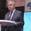 Tổng thư ký Liên hợp quốc Antonio Guterres phát biểu tại Diễn đàn hòa bình Paris ở Paris, Pháp. (Nguồn: news.un.org)