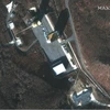 Hình ảnh vệ tinh bãi thử Sohae. (Ảnh: AFP/TTXVN)