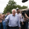 Thượng nghị sĩ độc lập của bang Vermont Bernie Sanders tại Des Moines, Iowa, Mỹ, ngày 11/8/2019. (Ảnh: AFP/TTXVN)