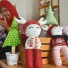 Các sản phẩm Giáng sinh được làm thủ công ở Malang, Đông Java. (Nguồn: JP)