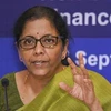 Bộ trưởng tài chính Ấn Độ Nirmala Sitharaman. (Nguồn: NDTV)