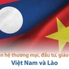 [Infographics] Quan hệ thương mại, đầu tư, giáo dục Việt Nam-Lào