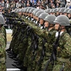 Binh sỹ thuộc lực lượng phòng vệ Nhật Bản. (Ảnh: AFP/TTXVN)