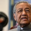Thủ tướng Malaysia Mahathir Mohamad trong cuộc họp báo tại Putrajaya ngày 9/5/2019. (Ảnh: AFP/TTXVN)