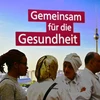 Người dân tham gia hội chợ việc làm dành cho người di cư tại Berlin, Đức, ngày 28/1/2019. (Ảnh: AFP/TTXVN)