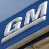 Biểu tượng General Motors tại nhà máy ở Flint, Michigan, Mỹ, 12/6/2019. (Ảnh: AFP/TTXVN)