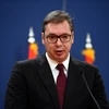 Tổng thống Serbia Aleksandar Vucic. (Ảnh: THX/TTXVN)