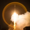Tên lửa Soyuz-2.1b đã cất cánh ngày 21/3 từ bãi phóng Baikonur ở Kazakhstan đưa 34 vệ tinh OneWeb lên quỹ đạo. (Nguồn: Roscosmos)