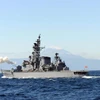 Tàu khu trục Nhật Bản JS Shimakaze được cho là đã va chạm với một tàu cá Trung Quốc ở Biển Hoa Đông ngày 30/3. (Nguồn: stripes.com)