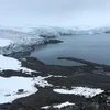 Sông băng Collins tại Nam Cực, ngày 2/2/2018. Diện tích băng tan ở Nam Cực đang gây báo động. (Ảnh: AFP/TTXVN)