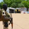 Binh sỹ Niger gác tại khu vực Diffa. (Ảnh: AFP/TTXVN)