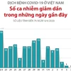 [Infographics] Số ca mắc COVID-19 tại Việt Nam giảm dần 