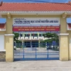 Trường Trung học Cơ sở Nguyễn Anh Hào (xã Hòa Bình 1, huyện Tây Hòa, tỉnh Phú Yên) . (Ảnh: Xuân Triệu/TTXVN)