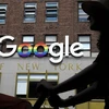 Biểu tượng Google tại New York, Mỹ. (Ảnh: AFP/TTXVN)
