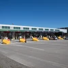 Cửa khẩu biên giới Mỹ-Canada tại Lansdowne, Ontario, Canada, đóng cửa ngày 22/3/2020 trong bối cảnh dịch COVID-19 lan rộng. (Ảnh: AFP/ TTXVN)