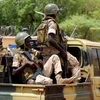 Binh sỹ Mali tuần tra tại Gao sau các vụ đánh bom liều chết. (Ảnh: AFP/TTXVN)