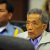 Kaing Guek Eav, bí danh Duch, được chụp tại Tòa án Khmer Đỏ năm 2011. (Nguồn: abc.net.au)