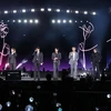 BTS là ban nhạc Hàn Quốc đầu tiên giữ vị trí số 1 trên bảng xếp hạng Billboard Hot 100. (Ảnh: Yonhap/TTXVN)