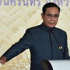 Thủ tướng Thái Lan Prayut Chan-o-cha tại cuộc họp nội các ở Bangkok. (Ảnh: AFP/TTXVN)