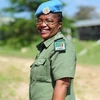 Chánh thanh tra Doreen Malambo, Cố vấn về giới tại Phái bộ Liên hợp quốc ở Nam Sudan (UNMISS) đã giành được Giải thưởng của năm "Nữ cảnh sát Liên hợp quốc 2020." (Ảnh: peacekeeping.un.org)