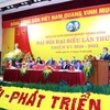 Ông Y Thanh Hà Niê Kđăm, Ủy viên Dự khuyết Trung ương Đảng, Bí thư Đảng ủy Khối Doanh nghiệp Trung ương phát biểu tại Đại hội đại biểu Đảng bộ Khối Doanh nghiệp Trung ương lần III. (Ảnh: Phương Hoa/TTXVN)