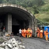 Hiện trường một vụ tai nạn hầm mỏ ở Trùng Khánh, Trung Quốc. (Nguồn:Tân hoa xã)