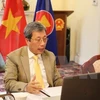  Đại sứ Việt Nam tại Anh Trần Ngọc An. (Ảnh: Đình Thư/TTXVN)