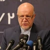 Bộ trưởng Dầu mỏ Iran Bijan Zanganeh phát biểu tại một cuộc họp báo ở Tehran. (Ảnh: AFP/TTXVN)