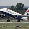 Máy bay Airbus A-319 của hãng hàng không Anh British Airways. (Ảnh: AFP/TTXVN)