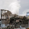 Lò phản ứng số 3 của nhà máy điện hạt nhân Fukushima Dai-ichi bị phá hủy sau thảm họa động đất kèm theo sóng thần tại thị trấn Okuma, Fukushima, Nhật Bản, ngày 15/3/2011. (Ảnh: AFP/ TTXVN)
