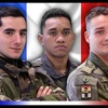 Ba binh sỹ Pháp bị nhóm GSIM sát hại. (Nguồn: france24.com)