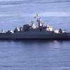 Tàu khu trục "ALBORZ" của Iran tham gia một cuộc tập trận tại Vịnh Oman ngày 28/12/2019. Ảnh minh họa. (Ảnh: AFP/TTXVN)
