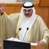 Ông Sheikh Sabah al-Khaled al-Sabah, khi đương chức Thủ tướng Kuwait, phát biểu trong phiên họp Quốc hội tại Kuwait City ngày 22/9/2020. (Ảnh: AFP/ TTXVN)