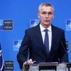 Tổng thư ký NATO Jens Stoltenberg phát biểu tại cuộc họp báo ở Brussels, Bỉ ngày 14/1/2021. (Ảnh: AFP/TTXVN)