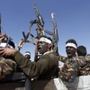 Các tay súng Houthi tại Sanaa, Yemen, ngày 3/1/2017. (Ảnh: AFP/TTXVN)